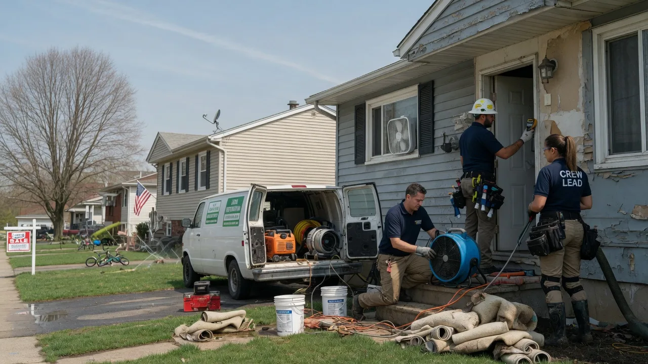 Flood Cleanup in Castle Hayne, NC near me
